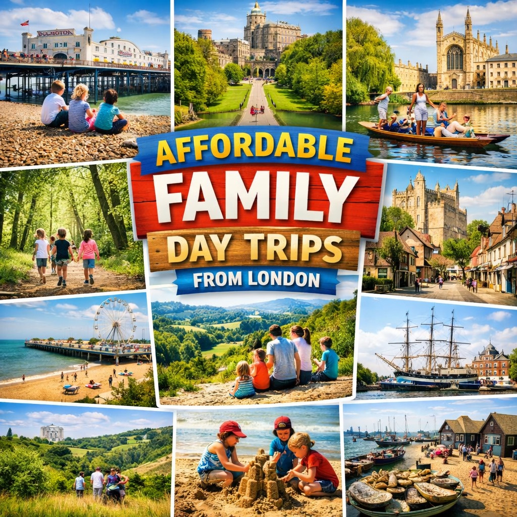 12 Affordable Family Day Trips for London Citizens